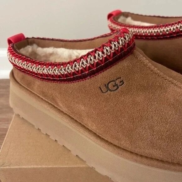 UGG Women's Tan Slip-On Shoes - Picture 3 of 4